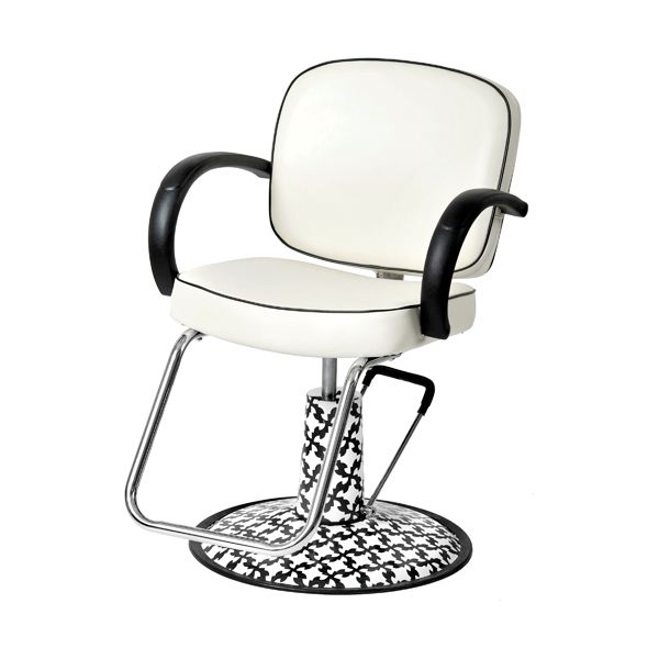 Pibbs 3606 Messina Hair Styling Chair With Your Choice of Color - Image 3