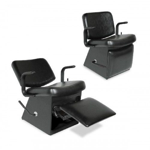 1550L Wide Lever Back Plus Legrest Shampoo Chair
