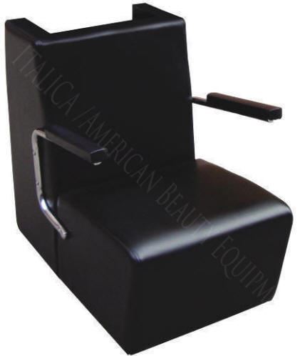 431 Italica Hair Dryer Chair Black Thick Padding