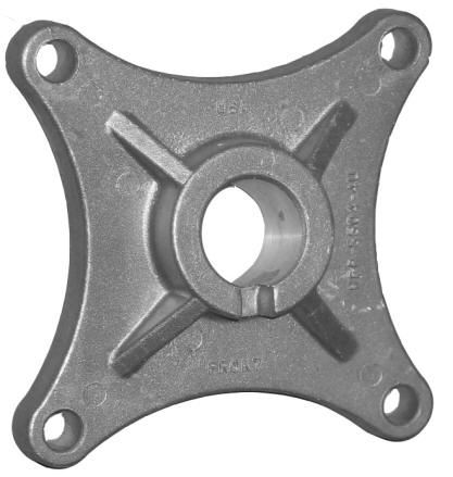 5504 Barber Chair Under Seat Plate Bracket 5550 USA Base