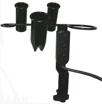 029S Styling Tool Holder With Electrical Outlet