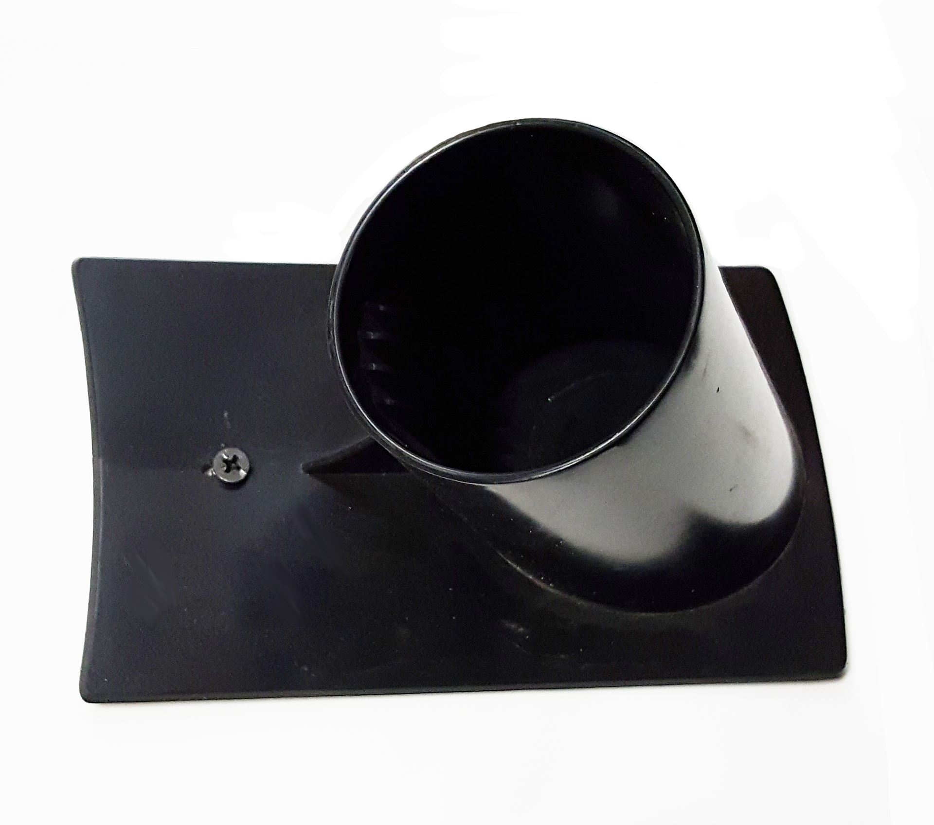 Black Plastic Hair Dryer Holder Model Wall From Italica - Image 2