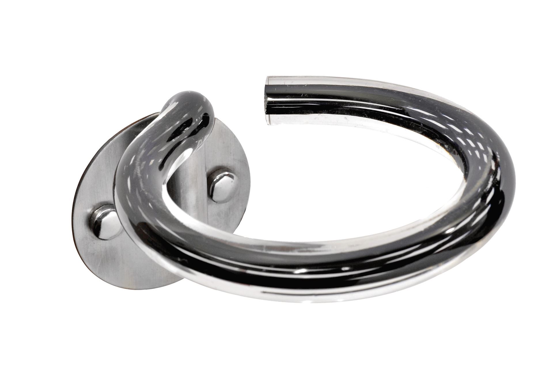 DH1 Hair Dryer Holder Plexiglas Ring Wall Mount