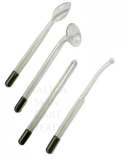 4 High Frequency Heads For Skin Care Machines or Portable Units