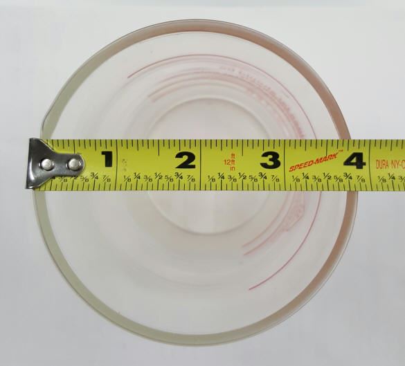 1000B Glass Jar Facial Steamers 3 7/8 Wide x 6 3/4 High - Image 3