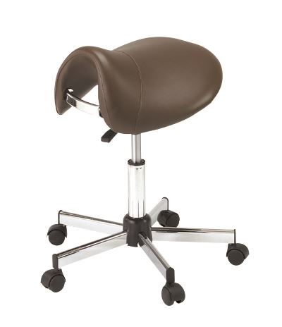 678 Facial or Desk Saddle Stool 18-23" High - Image 2