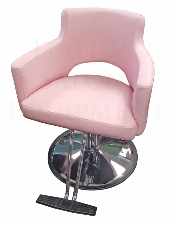 Star Maker Wide Pink Hair Styling Chair