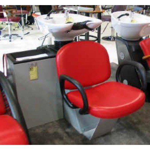 Pibbs 5274W Loop Shampoo Side or Backwash Tilting Bowl - Image 4