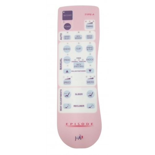 Remote Sticker Episode "I" Pedicure Chair Tops