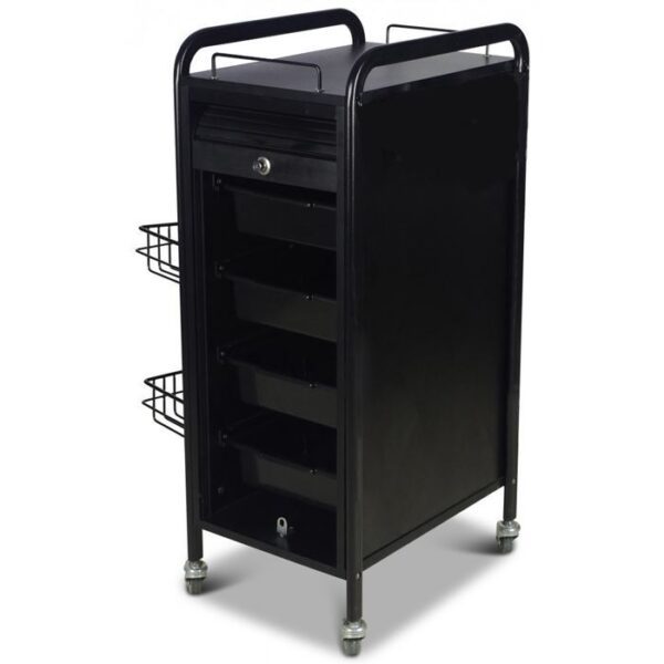 NT045 Italica Rolling Hair Station Locking Door