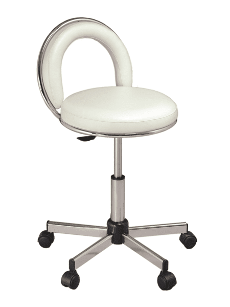 649 Thick Facial, Desk or Manicure Stool 18-23" High