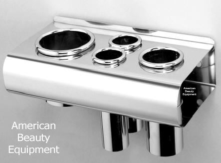 473 Stainless Steel Wall Cabinet Mount Styling Tool Holder