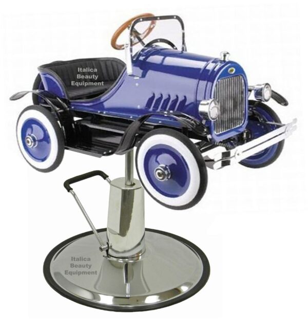 Blue Metal Pedal Children's Styling Chair Car USA Made