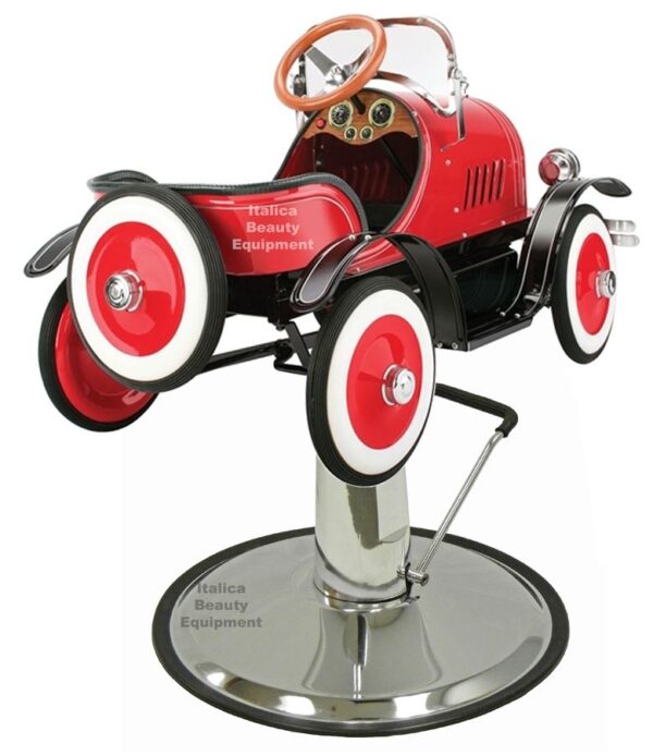 Red Steel Roadster Children's Styling Car USA Made