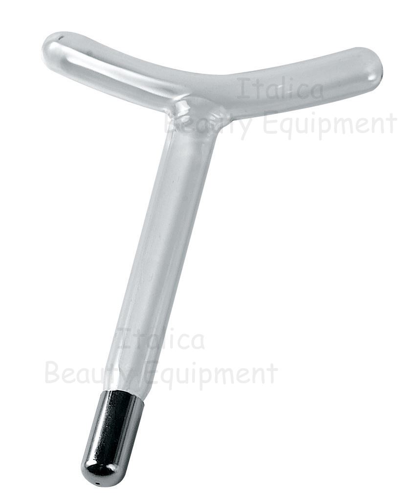 Y Shape Pink Forehead High Frequency Electrode - Image 2