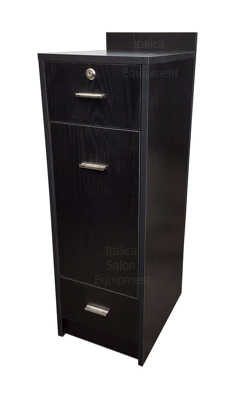 Italica CS67 16" Wide Hair Styling Cabinet With Tool Drawer Locking - Image 2