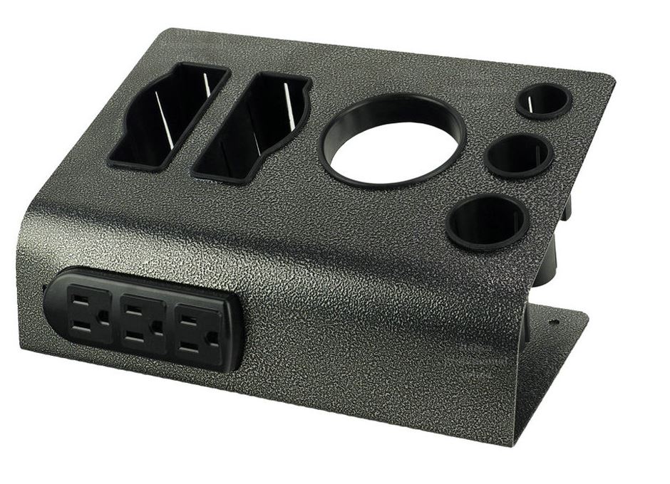 009S Table Top Multi Styling Tool Holder With UL Outlet