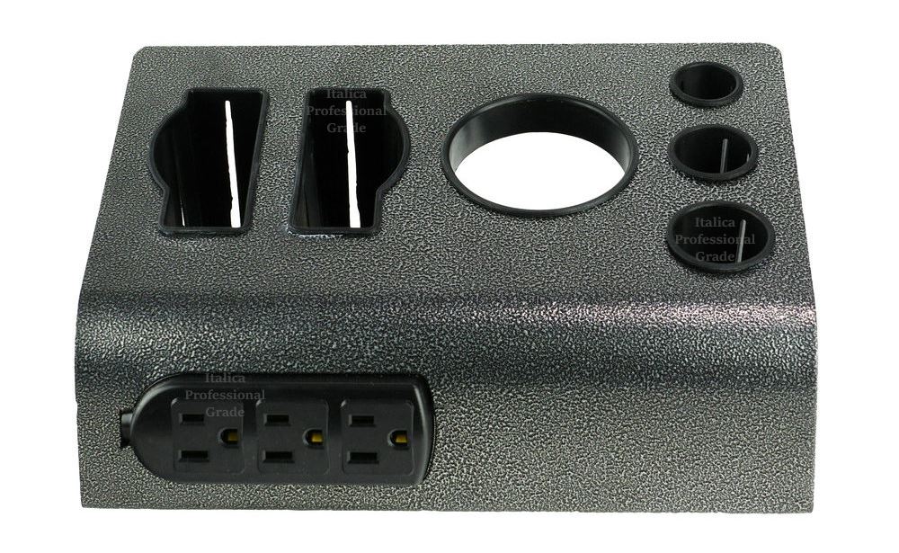 009S Table Top Multi Styling Tool Holder With UL Outlet - Image 2