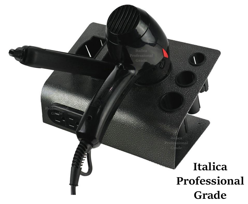 009S Table Top Multi Styling Tool Holder With UL Outlet - Image 3