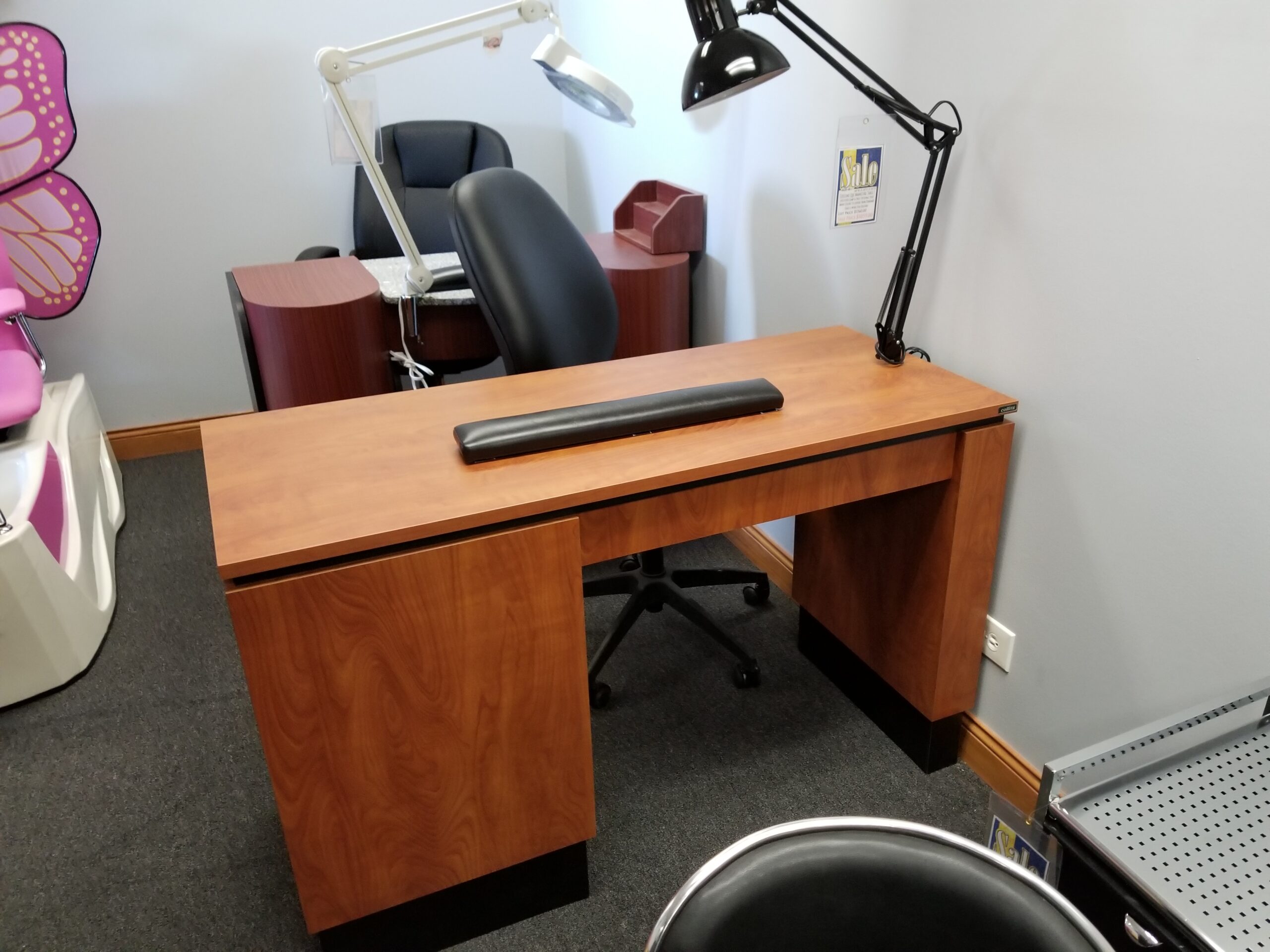 Collins NEO Quickship USA Made Manicure Table - Image 2