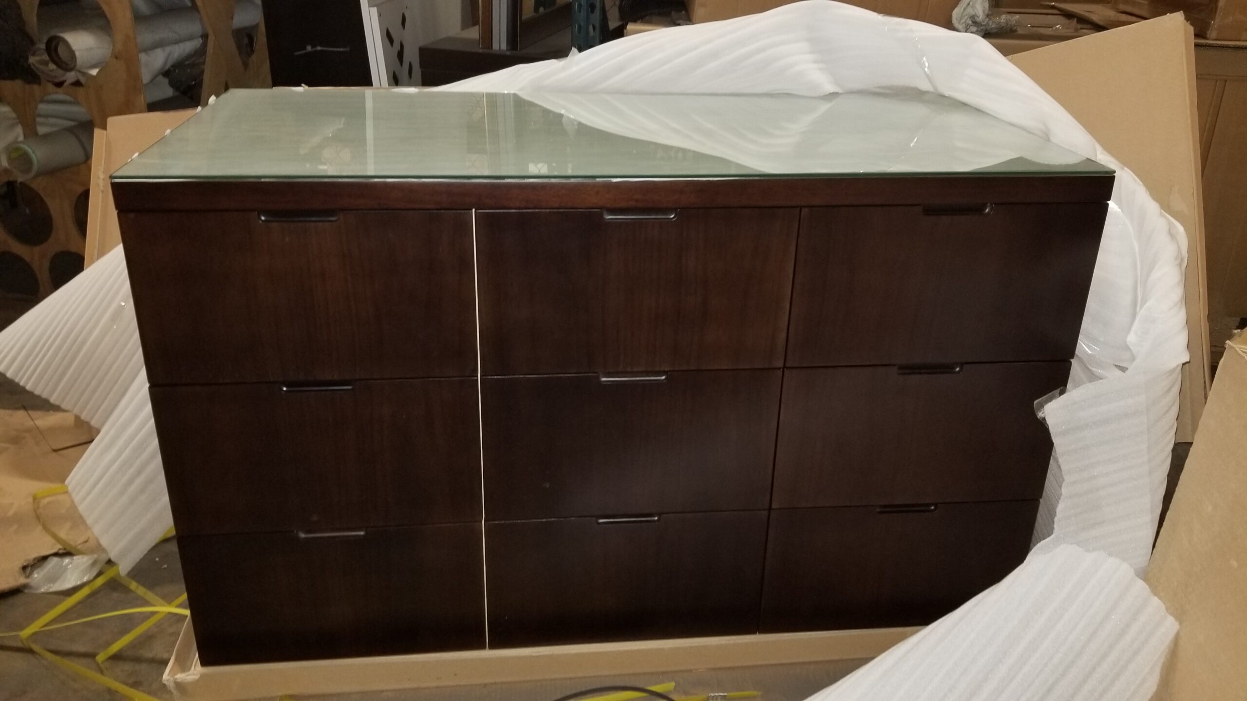 Etopa Dark Cocoa Retail Products Cabinet 48" Wide - Image 5