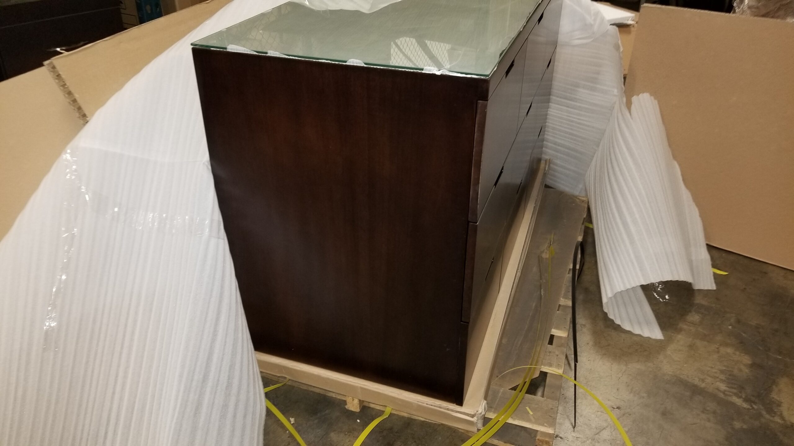 Etopa Dark Cocoa Retail Products Cabinet 48" Wide - Image 3