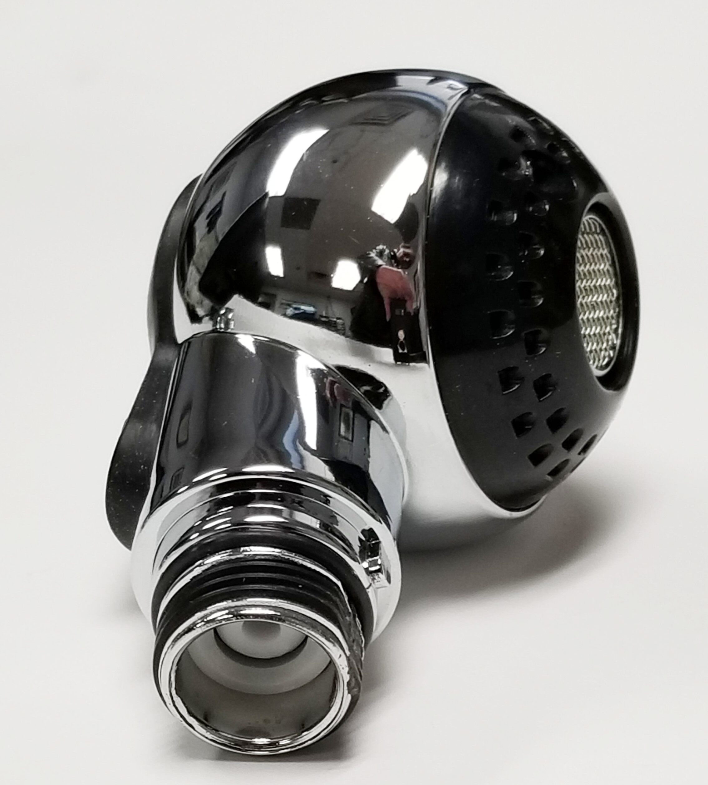 CRH Chrome Dual Shampoo Sprayer Head 3.5 Inch - Image 2