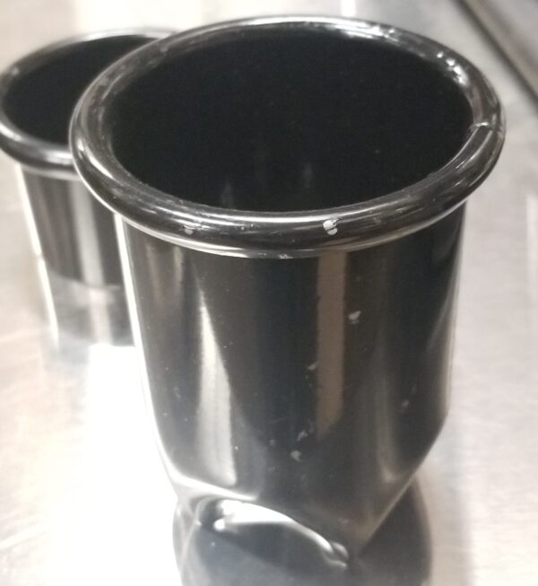 8 Pieces 2.75" Diameter Crimped Flat Iron With Paint Dings