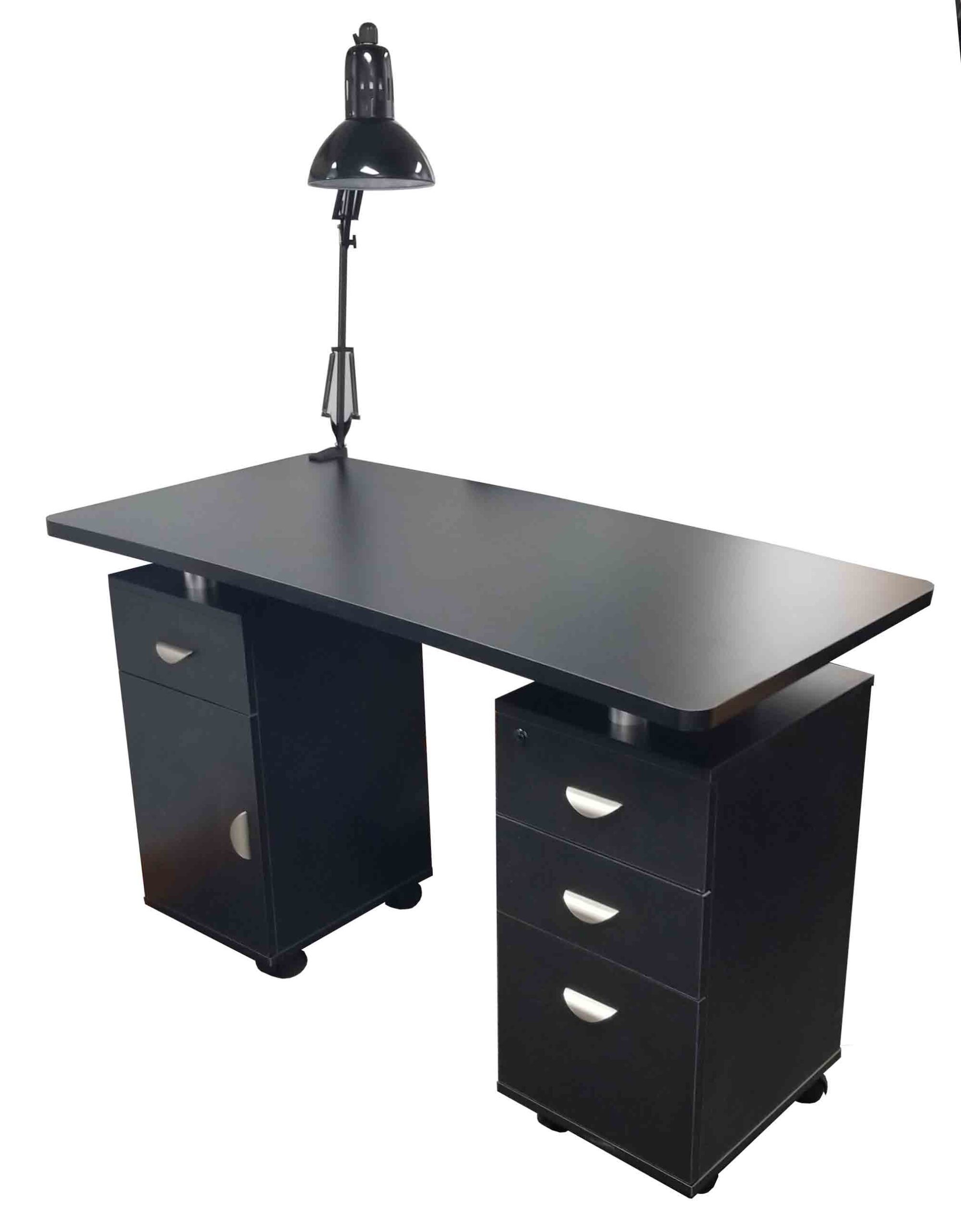 2022 Nail Table With Black Laminated Top - Image 2