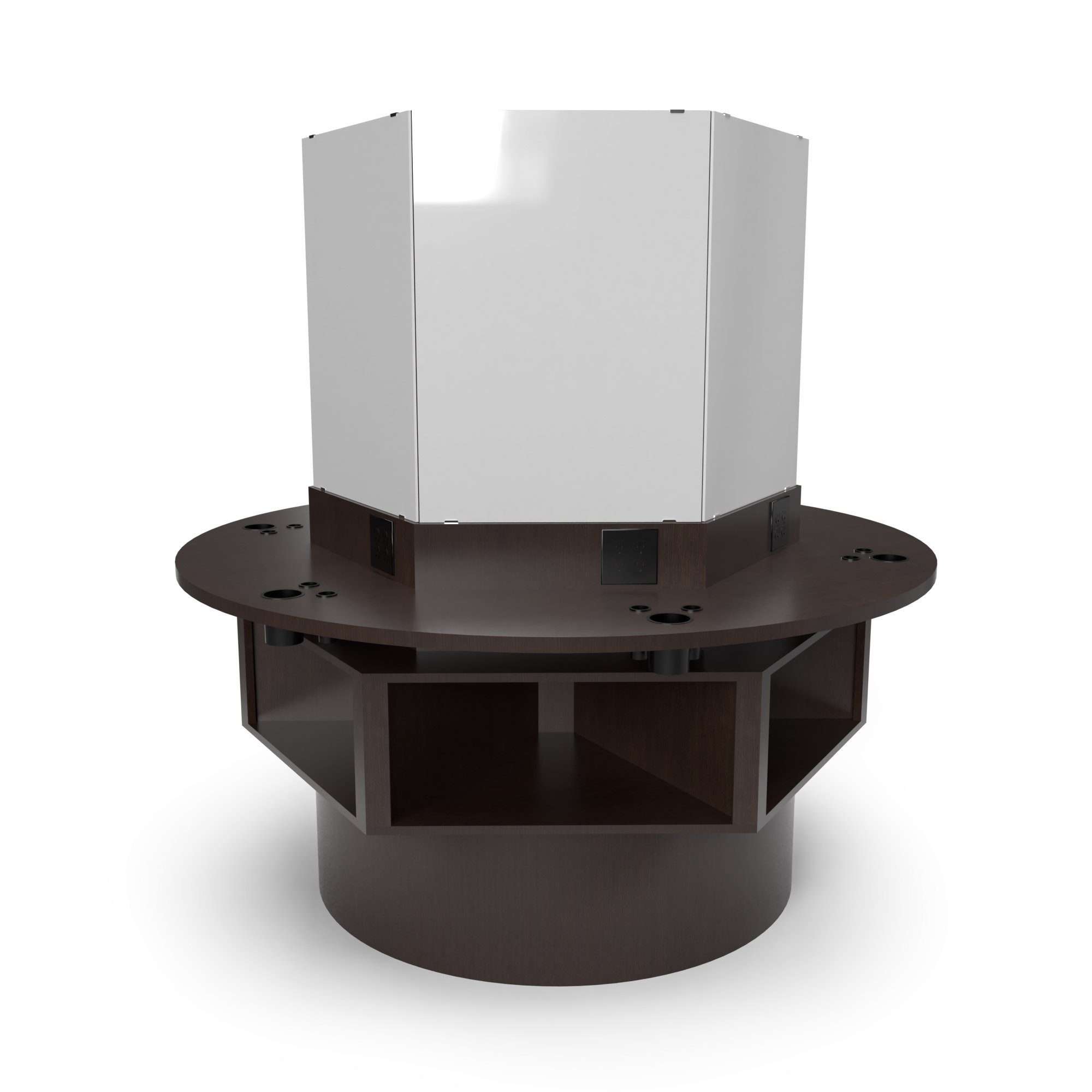 2144-72 Six Stylist or Student Island Station Many Colors