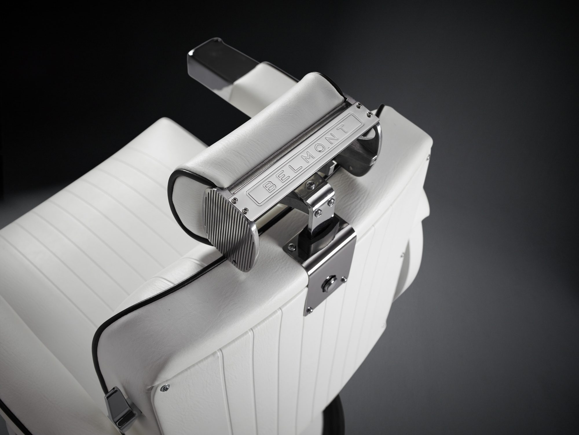 BB225 Elite White Elegance Barber Chair - Image 8