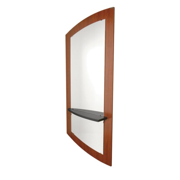 3351-36 Wall Mounted Mirror Panel Plus Ledge