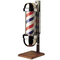 William Marvy 410WM Model Revolving Barber Pole Wall Mount