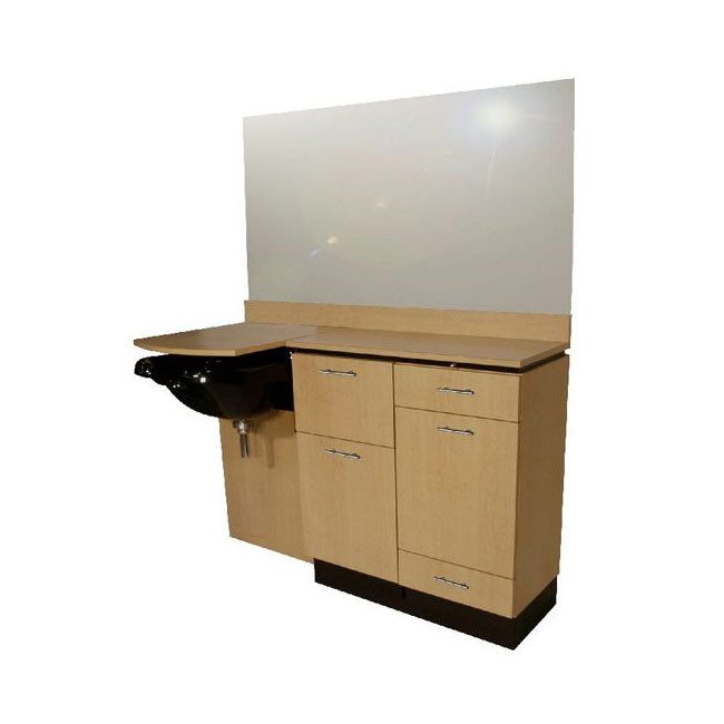 4421-60 Inch Wide Shampoo Barber Wet Booth