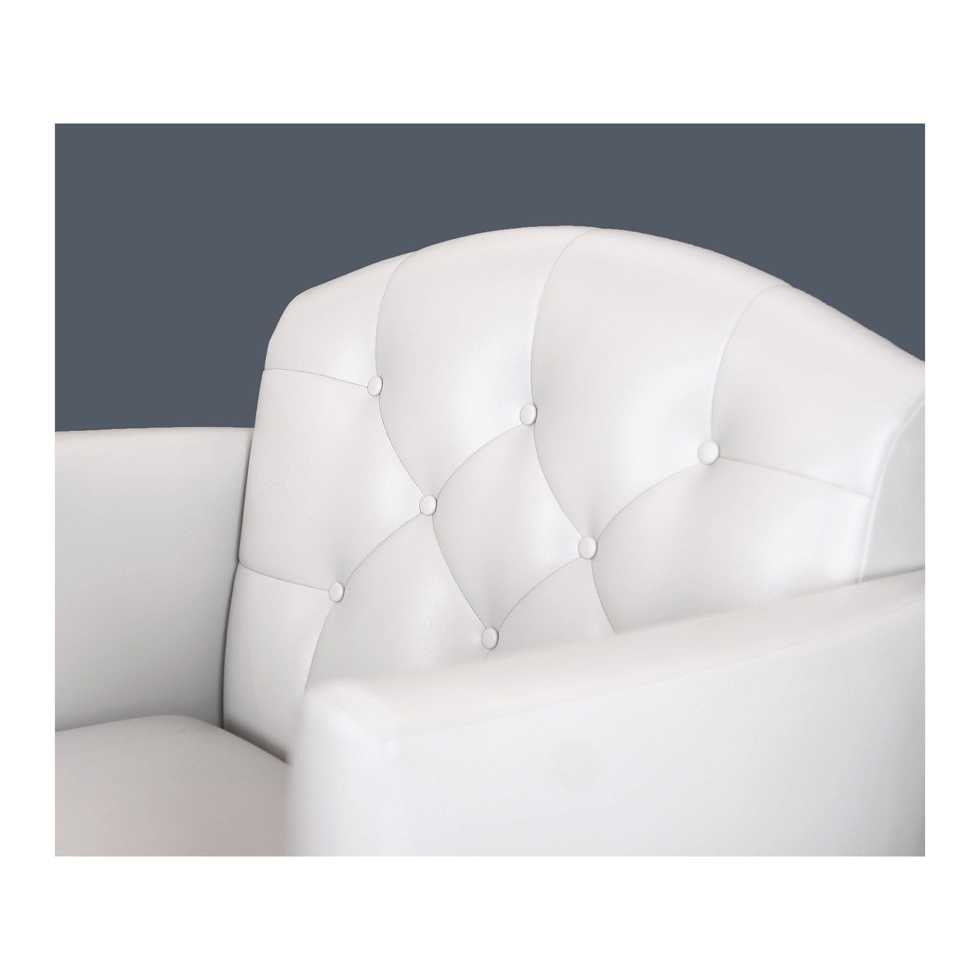 7100 Ashton Tufted Hair Styling Chair Made In The USA - Image 4