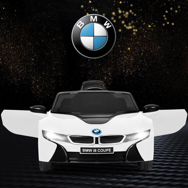 White BMW I8 Kids Styling Chair Car Your Choice of Base - Image 3