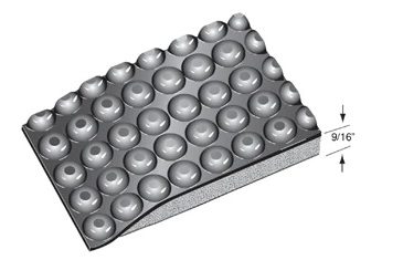 3 X3.5 Rectangle Metallic Beauty Salon Mat USA Made - Image 3