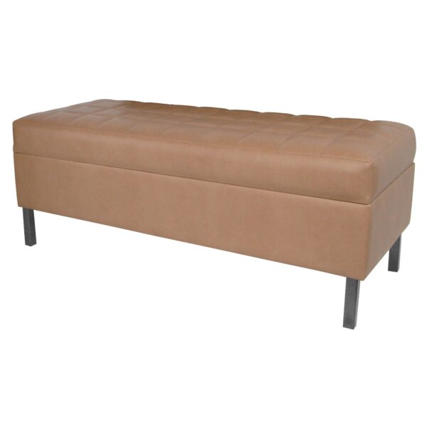 956-50-Inch-Wide Reception Bench Thick Cushions