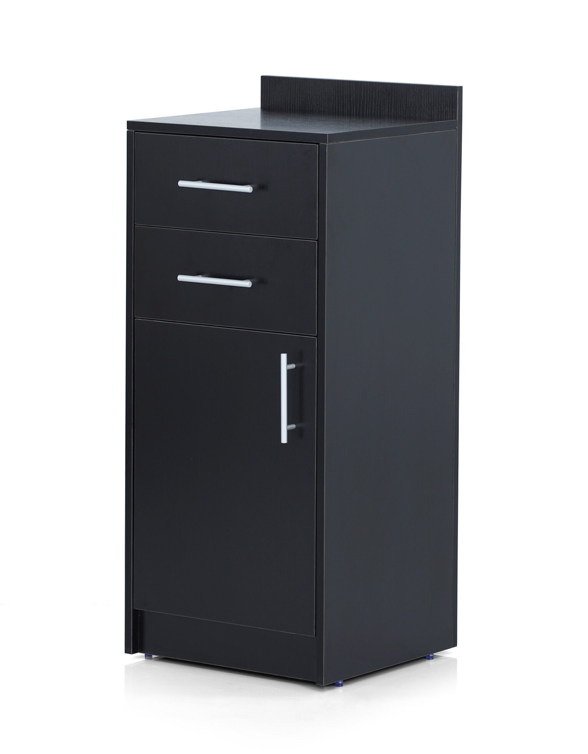 CS65 Italica 16 Inch Black Wood Grain Styling Cabinet - Image 6