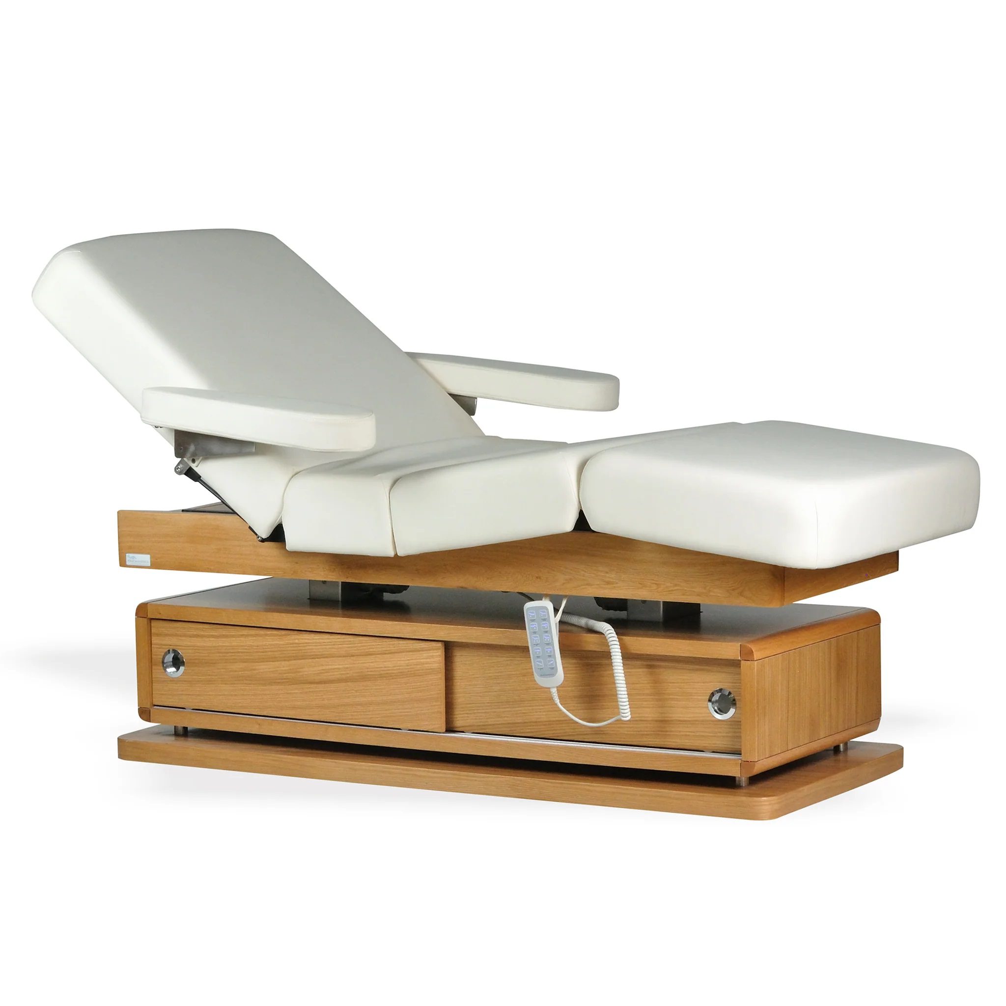 AIDA Solid Oak Treatment Massage Wellness Table - Image 4