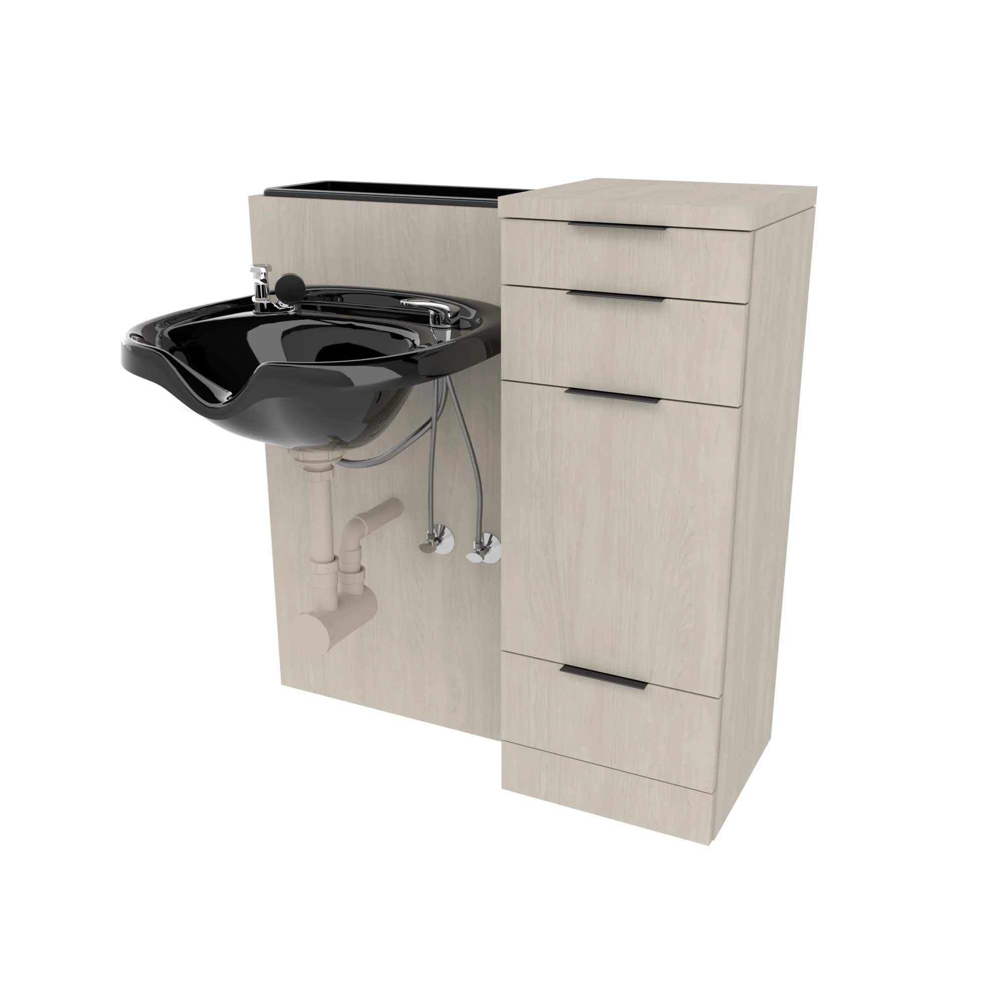 E1053 Wet Booth USA Made Shampoo Booth