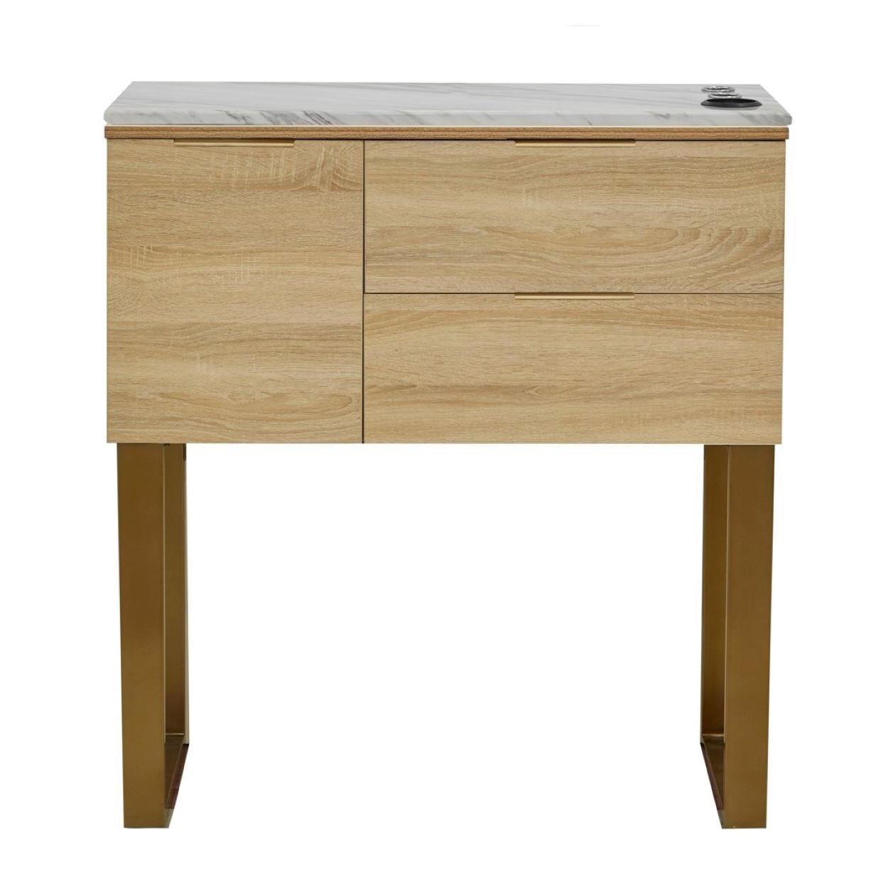 6002-XX Styling Station With Legs Plus LED Mirror - Image 3