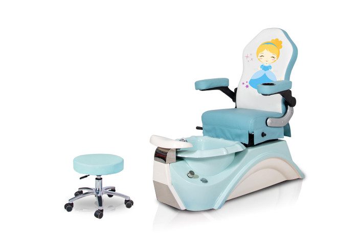 Children's Pipeless Jet Pedicure Spa Blue Model - Image 3