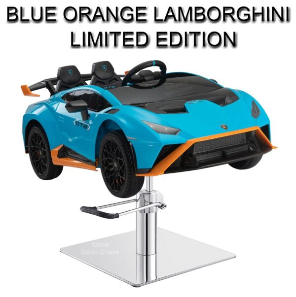 Blue Orange Lamborghini Kids Styling Chair Limited Edition