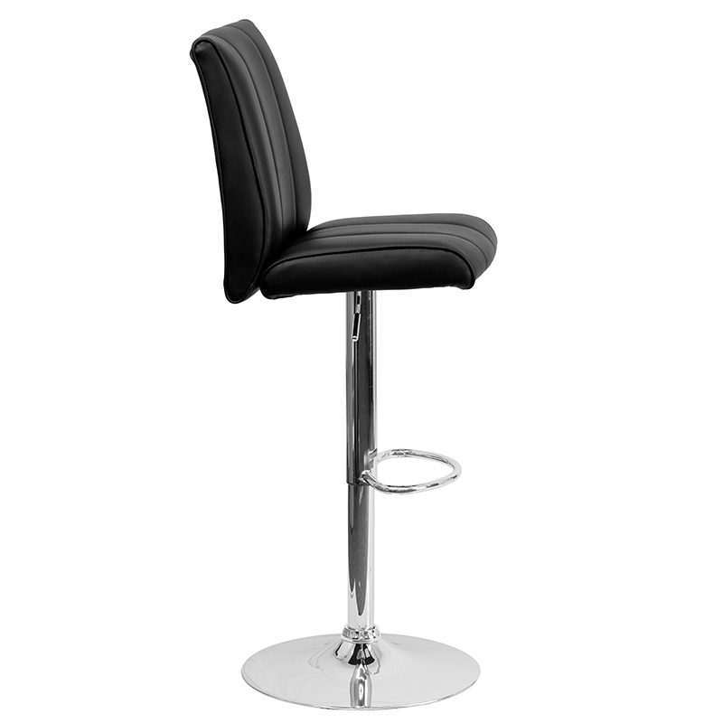 1220 Make Up or Cutting Chair Black Modern - Image 5