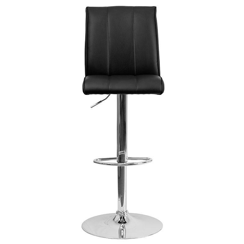 1220 Make Up or Cutting Chair Black Modern - Image 4