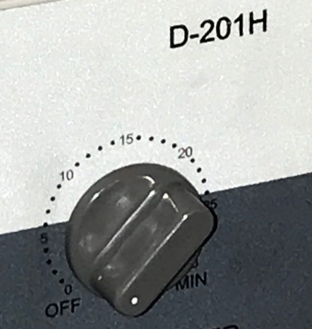 On Off Replacement Knob D214 or D201 Facial Steamer Timers