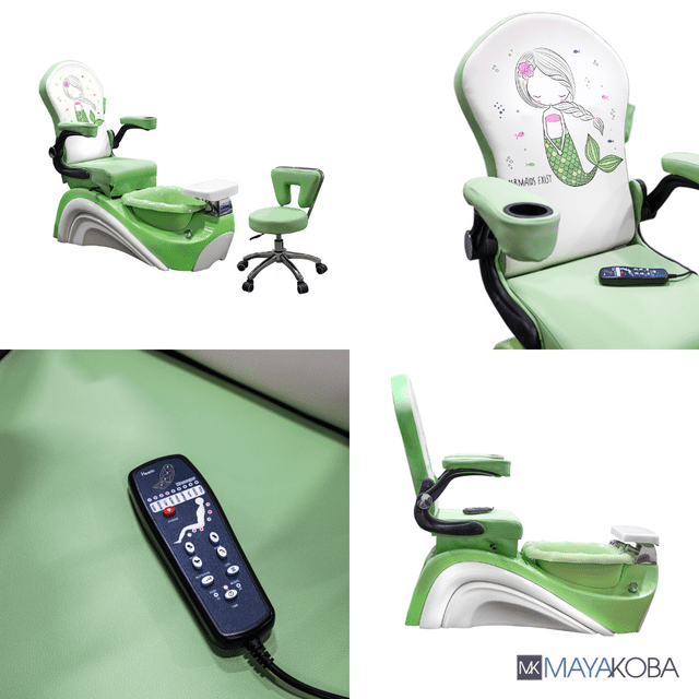 Pedicure Spa Girly Girl 4 Colors & Pipeless Jet - Image 8