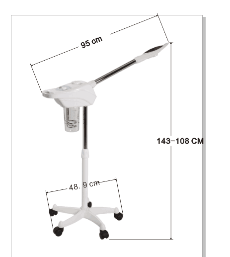 1101 Aromatherapy Facial Steamer (High Quality) - Image 2
