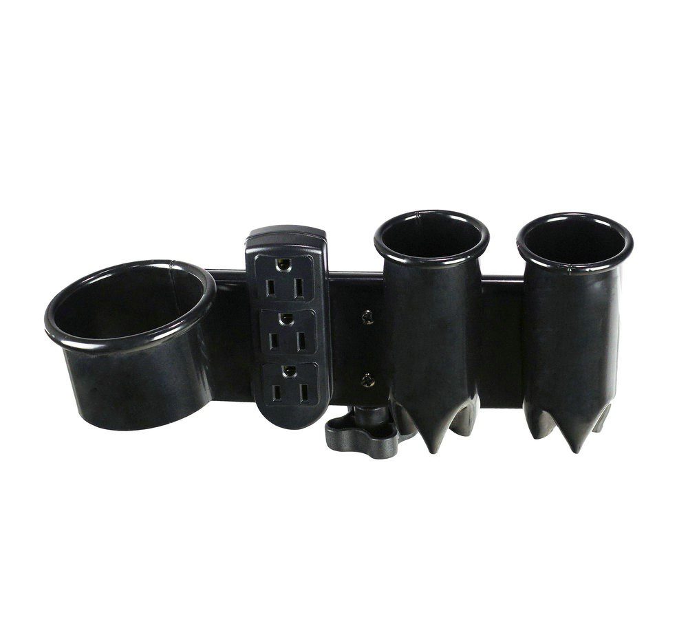 035A Styling Tool Holder Plus Electrical Outlet From Italica